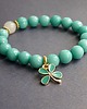 bransoletki z kamieni naturalnych Turquoise flower - bransoletka 5
