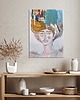 obrazy Obraz oryginał na płótnie 50x70 cm - Kobieta nie z tej epoki 2