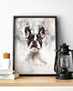 plakaty Plakat Buldog Francuski Malowany Obraz 3