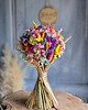 Ślub - inne Kolorowy bukiet ślubny z suszonych kwiatów, traw i zbóż 1