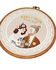 Ślub - inne Personalizowana pamiątka ślubna, haft w oprawie vintage 5