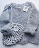 swetry damskie  Sweter handmade z alpaki a'la moher 1