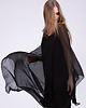 tuniki damskie Tunika-Szal OWOW Black 1