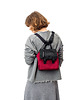torby na ramię Mini Plecak - Torba na ramię Reflective Burgundy 1