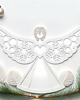ozdoby choinkowe Białe Anielskie Skrzydła MDF Baza do Makramy Scrapbooking Decoupage Prezent 2