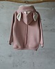 bluzy dla dziewczynki Bluza z kapturem z uszami jelonka dla dziecka różowa 2