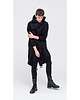 bluzy męskie Płaszczo-Bluza Dyplomata Gruby Czarny 5