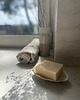 mydelniczki Ceramiczna Mydelniczka Owalna z Odpływem Satin White 4