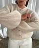 kardigany damskie Kardigan mohair ecru 4