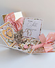 kartki scrapbooking Pamiątka ślubu, exploding box, pudełko 2