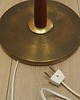 lampy podłogowe Lampa podłogowa z tkaniną w liście, duński design lat 60. 9