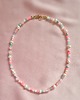 chokery Cukierkowy kolorowy naszyjnik choker perły 1