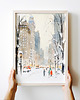 plakaty Plakat Zaśnieżony Nowy Jork 5