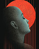plakaty Pył księżycowy - Plakat - Druk - Kolaż, Abstrakcja, Surrealizm, Loft #16 1