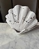 pojemniki na biżuterię Ceramiczna muszelka w czarno złote ciapki na biżuterię prezent dla niej 6