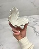 pojemniki na biżuterię Ceramiczna Muszla Muszelka Skarbiec z Perłą na Biżuterię Perłowa Biała 5