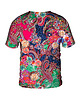 t-shirt damskie Damski T-shirt DR.CROW Colorful Ethnic 1