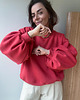 bluza bez kaptura damska Bluza Enjoyable rasberry 1