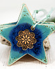 ozdoby choinkowe Turkusowe ozdoby choinkowe - gwiazdki laguna 2