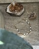 bransoletki z kamieni naturalnych Amuletka Intuicja z Larimarem i Muszlą 2