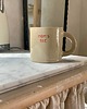 kubki i filiżanki Duży Ceramiczny Kubek Handmade 420 ml Beżowy z Napisem Mama 4