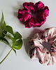gumki do włosów Satynowa gumka do włosów scrunchie Fuksja RÓŻNE MODELE 6