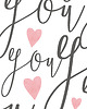 plakaty Plakat love you - A3 3