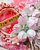 kartki scrapbooking Kartka w kształcie serca  KOCHAJ CAŁYM SERCEM 3