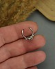 nausznice Nausznica  ażurowa na prawe ucho wire wrapping 6