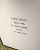 plakaty Plakat "Kiedy" 2