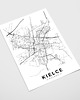 plakaty Plakat Mapa Kielce - różne formaty 1