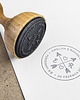 stemple ślubne Stempel ślubny 50mm podziękowanie personalizowan 1