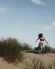 spodnie materiałowe damskie Spodnie  rachel  dune 3