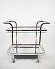 stoliki kawowe Barek, wózek mobilny z lat 80. 1