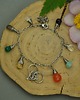 bransoletki wire wrapping Bransoletka serce kolorowa wire wrapping 1