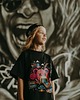 t-shirty dla chłopców T-shirt oversize Teddyland czarna dziecko 7