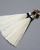 kolczyki chwosty Kolczyki chwosty Boho ivory 1