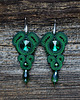 kolczyki soutache Zielone  kolczyki soutache 1