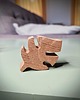 gałki do mebli Drewniane gałki do mebli, liść monstery, monstera z drewna 1
