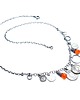 kolie Numizmaty orange/ - naszyjnik 5