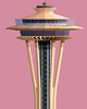plakaty Space Needle - plakat giclee art 1