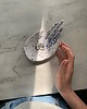 pojemniki na biżuterię Ceramiczna Dłoń Podstawka na Biżuterię w Niebieskie Ciapki 1