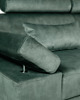 sofy i szezlongi Narożnik tapicerowany z funkcją spania - MIRACH 8