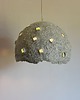 lampy wiszące Lampa z masy papierowej ze szklanymi sześcianami 5