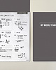 kalendarze i plannery My weekly planner - A4 1
