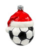 ozdoby choinkowe Bombka choinkowa: Piłka w czapce Mikołaja 1
