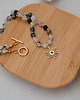 chokery Choker kwarc turmalinowy. 1
