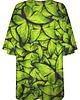 t-shirt damskie DR.CROW T-shirt Damski Oversize Motyle Green 1