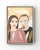 grafiki i ilustracje ABSTRAKCYJNY Portret na zamówienie 1