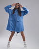 kurtki damskie Kurtka / płaszcz typu parka baby blue 7